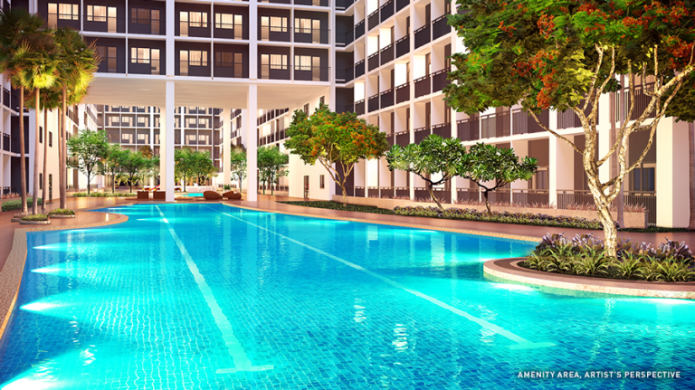 Shore 2 Pool in a condominium complex