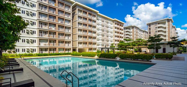 pool area of SMDC Trees Residences